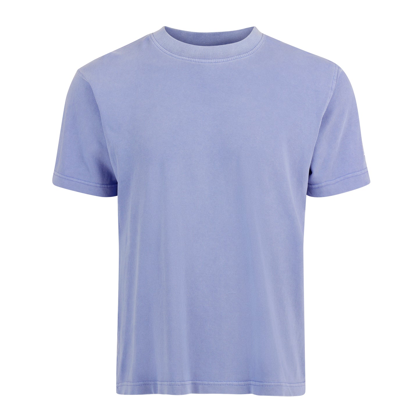 Minimal Newport Ocean Blue Combed Cotton T-Shirt